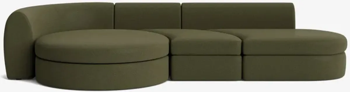 Buckley Modular Chaise Sectional Sofa