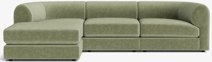 Sergio Modular Sectional Sofa With Ottoman