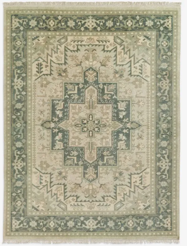 Isandro Hand-Knotted Wool Rug