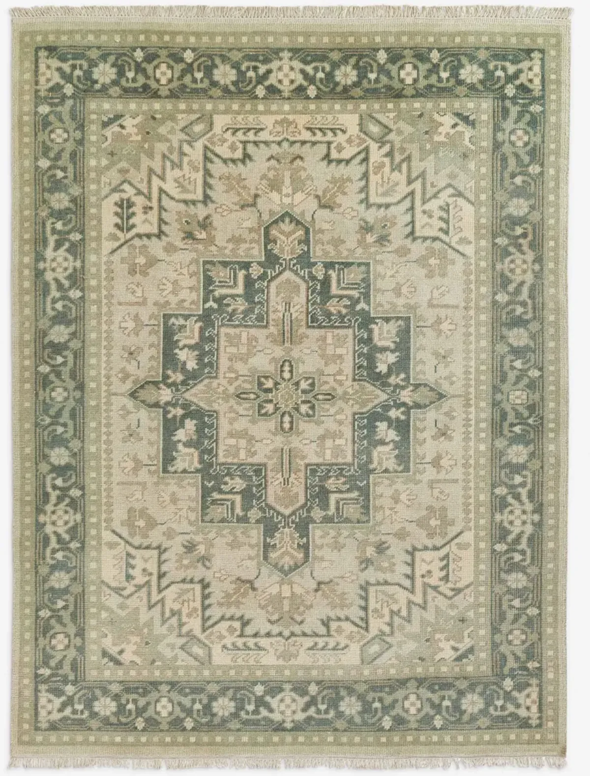 Isandro Hand-Knotted Wool Rug