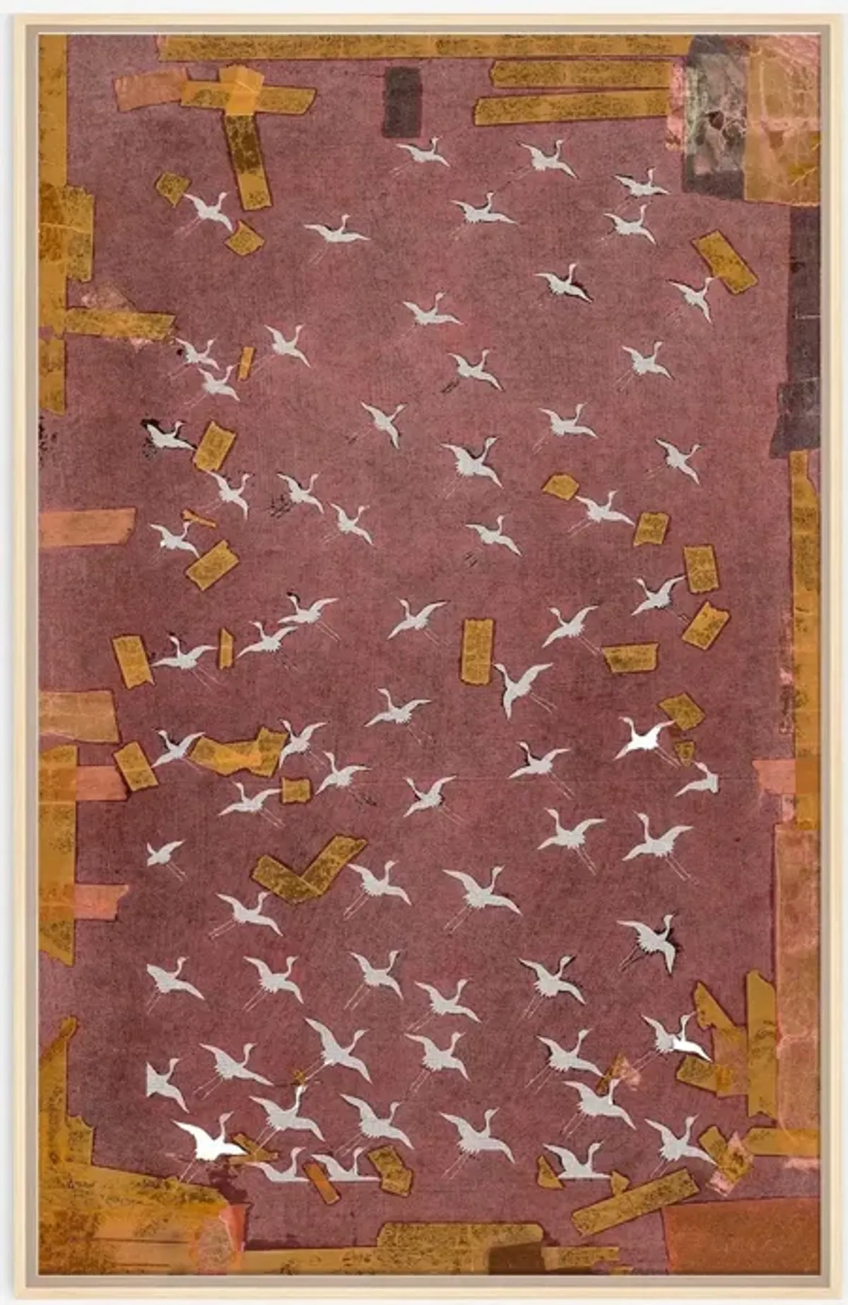 Crane Stencil 1 Wall Art by ZBC House