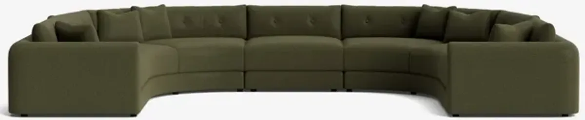 Rosado Modular U-Shaped Sectional Sofa