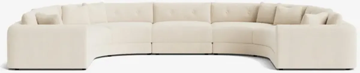 Rosado Modular U-Shaped Sectional Sofa