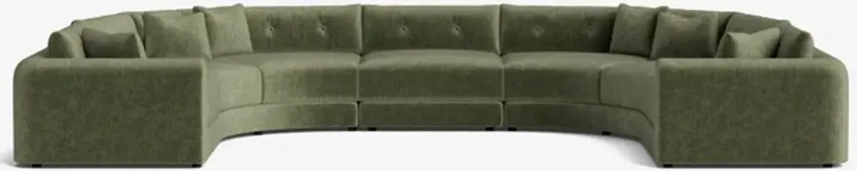 Rosado Modular U-Shaped Sectional Sofa