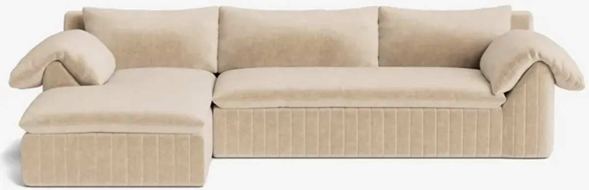 Yucca Chaise Sectional Sofa by Carly Cushnie