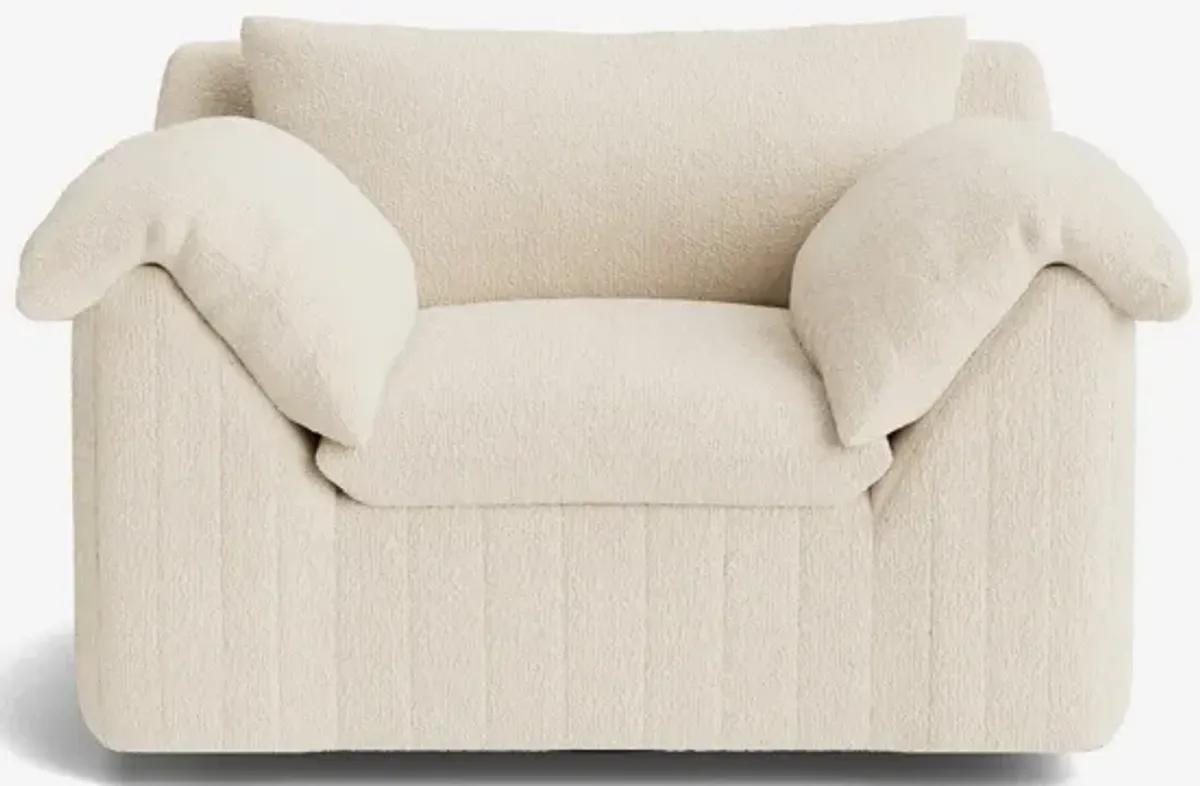 Yucca Swivel Chair by Carly Cushnie