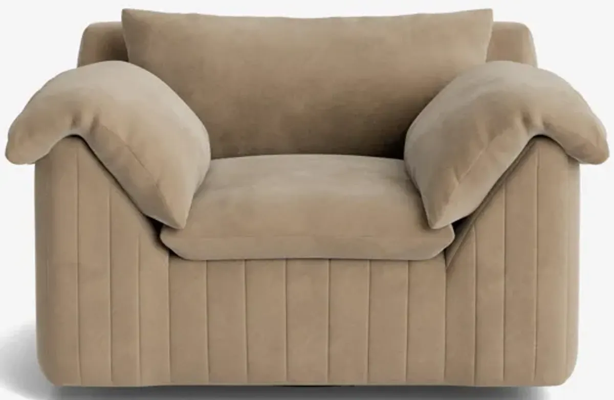 Yucca Swivel Chair by Carly Cushnie