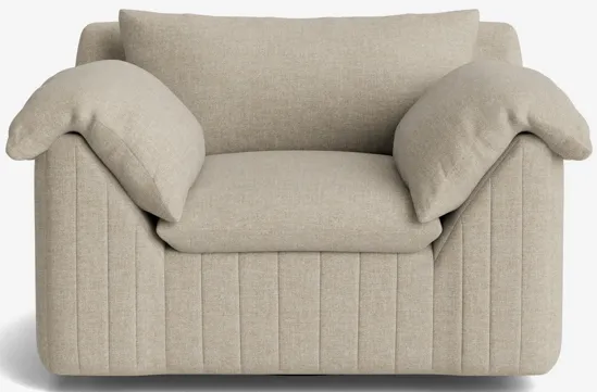 Yucca Swivel Chair by Carly Cushnie