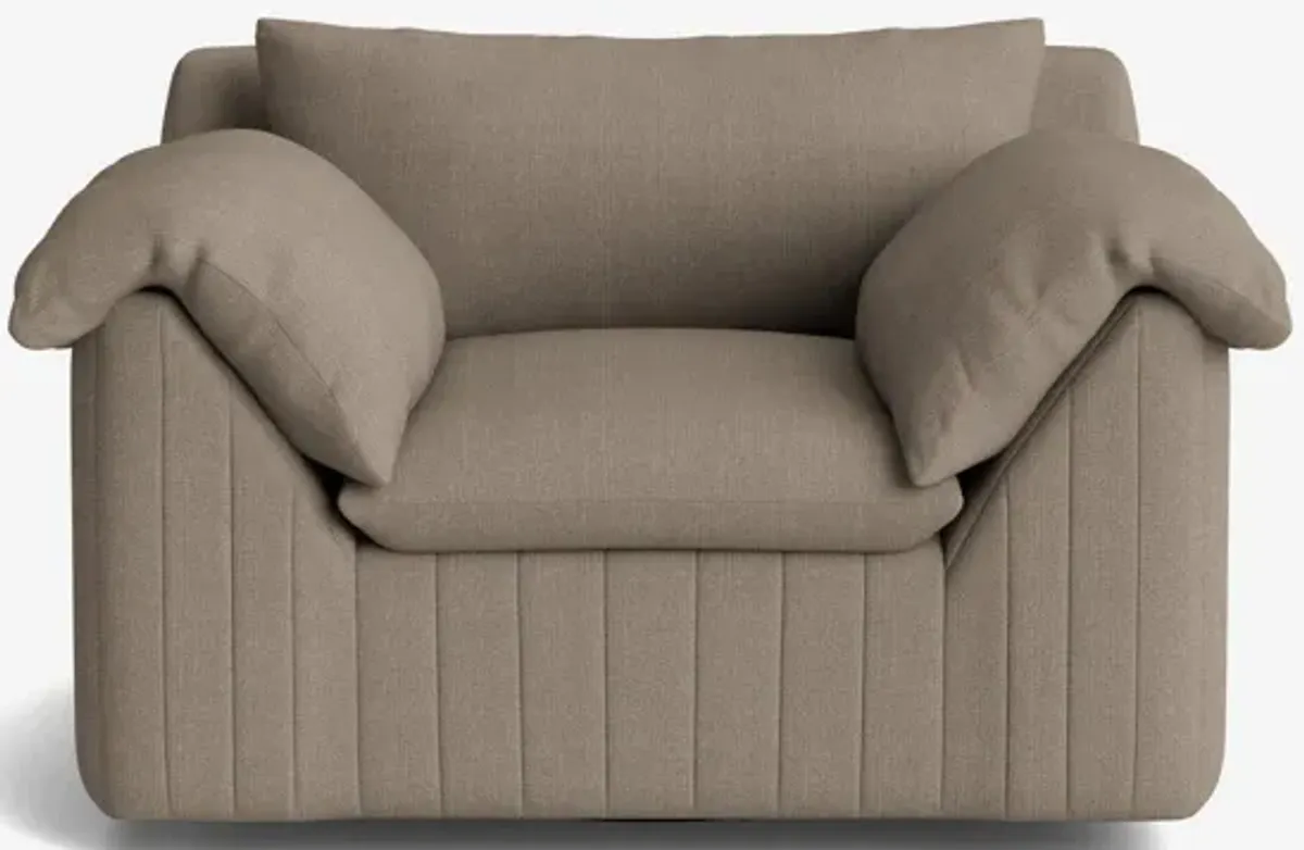 Yucca Swivel Chair by Carly Cushnie