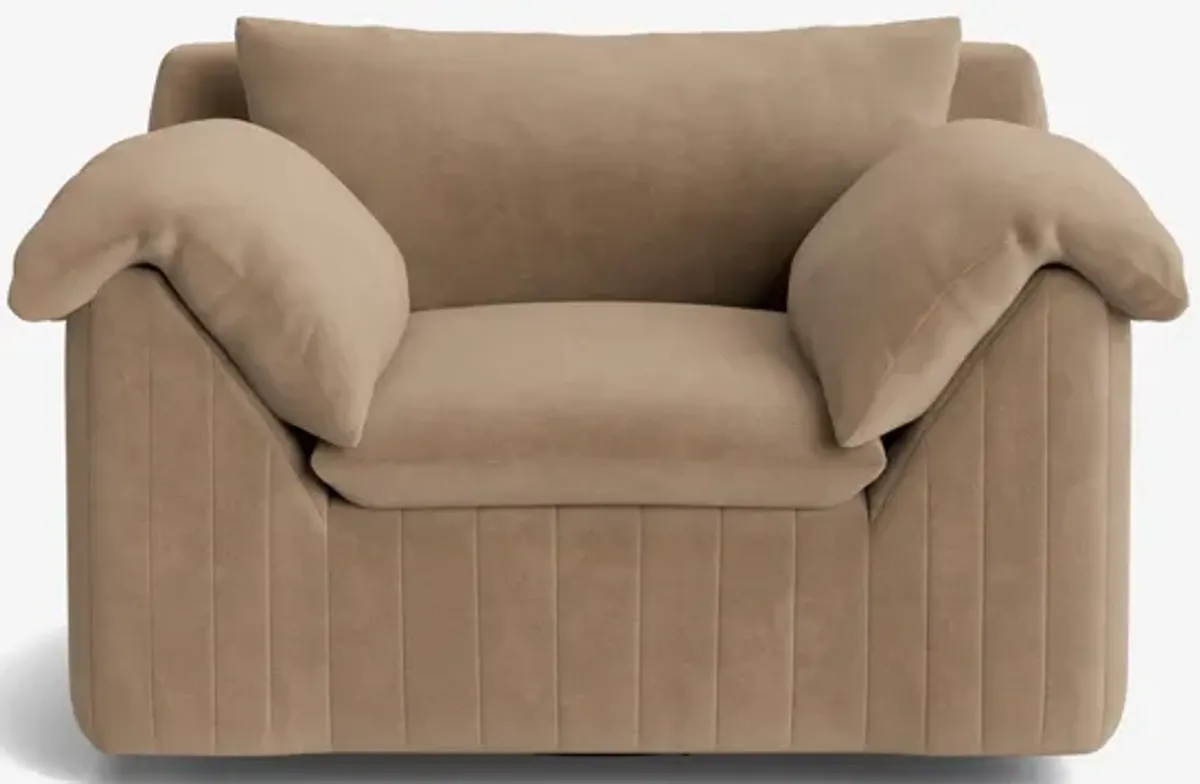 Yucca Swivel Chair by Carly Cushnie
