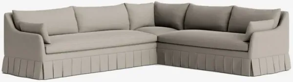 Portola Pleated Sectional Sofa