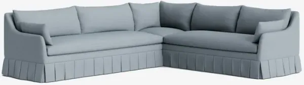 Portola Pleated Sectional Sofa