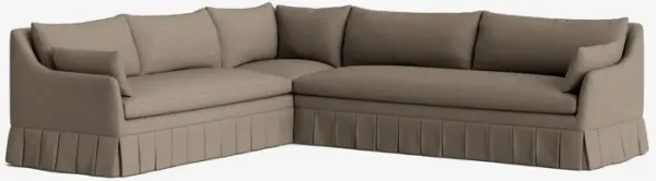 Portola Pleated Sectional Sofa