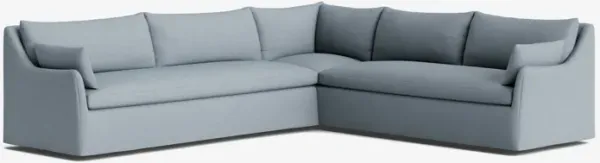 Portola Slipcover Corner Sectional Sofa