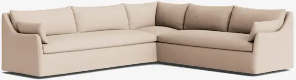 Portola Slipcover Corner Sectional Sofa