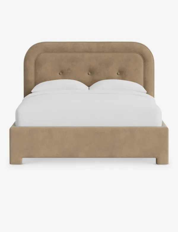 Chestnut Platform Bed by Heidi Caillier