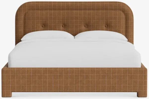 Chestnut Platform Bed by Heidi Caillier