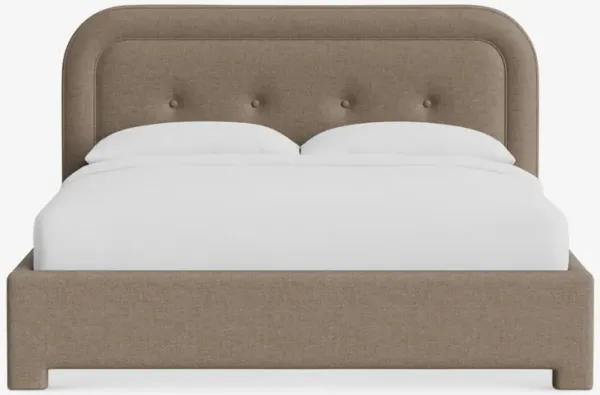 Chestnut Platform Bed by Heidi Caillier