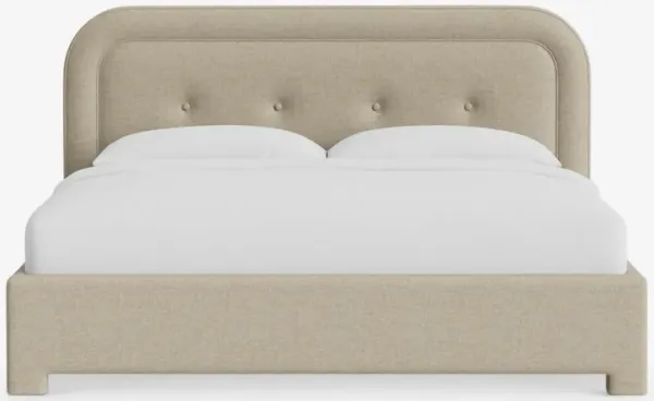 Chestnut Platform Bed by Heidi Caillier