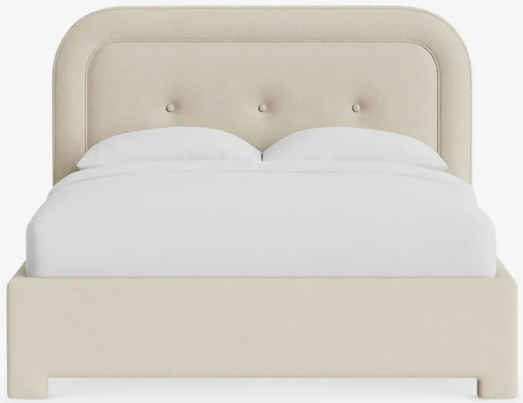 Chestnut Platform Bed by Heidi Caillier