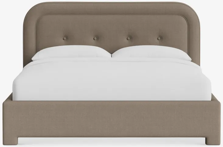 Chestnut Platform Bed by Heidi Caillier