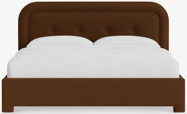 Chestnut Platform Bed by Heidi Caillier