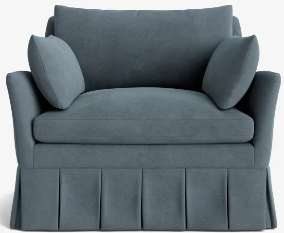 Portola Luxe Depth Pleated Chair