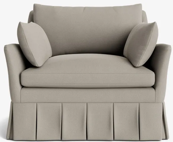 Portola Luxe Depth Pleated Chair