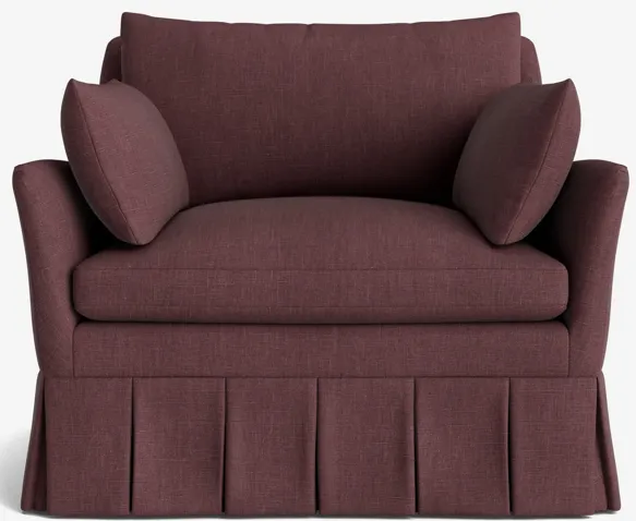 Portola Luxe Depth Pleated Chair