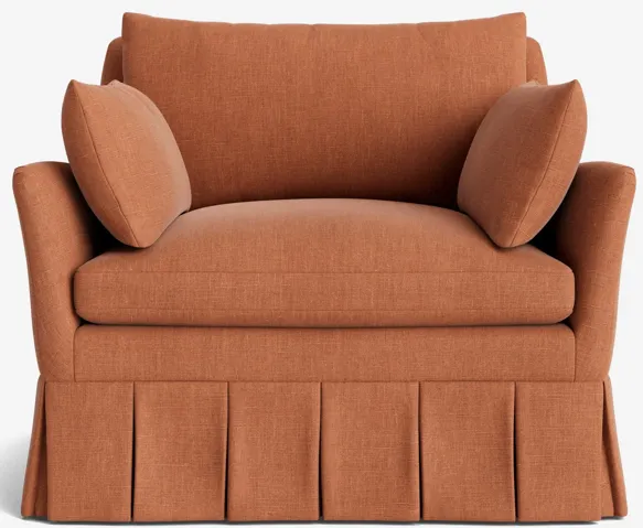 Portola Luxe Depth Pleated Chair