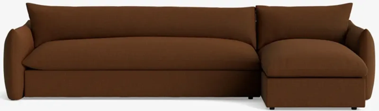 Banks Chaise Sectional Sofa (L0511887)