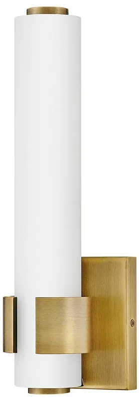 Hinkley - Bath Aiden Small LED Sconce- Lacquered Brass