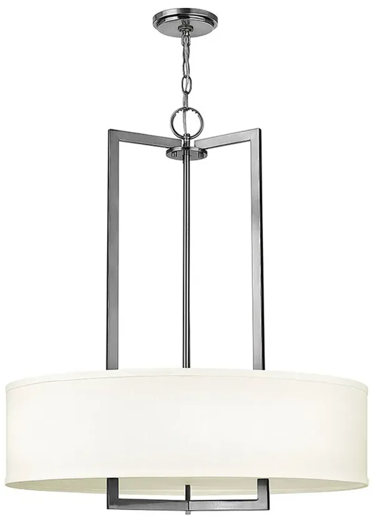 Hampton 26" Wide Nickel Chandelier by Hinkley Lighting