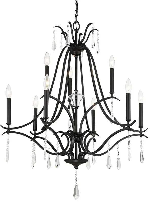 Minka Laurel Estate 31.5" Wide 9-Light Chandelier