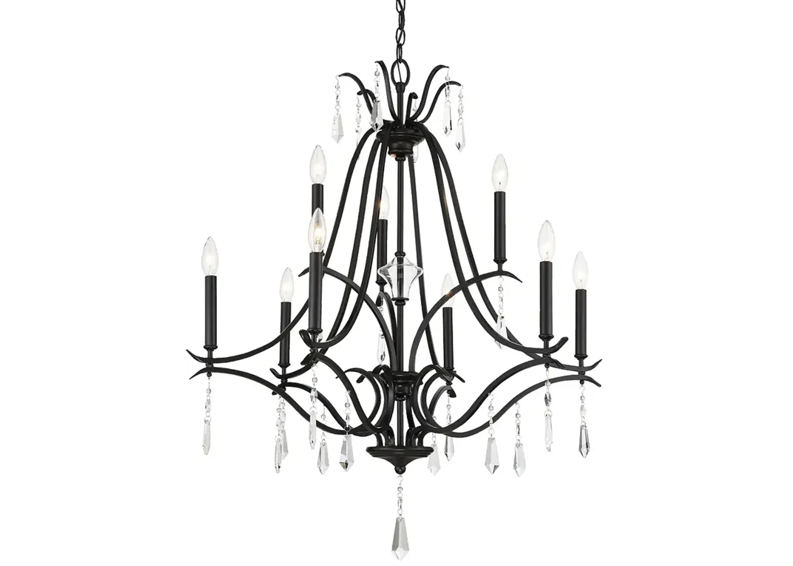 Minka Laurel Estate 31.5" Wide 9-Light Chandelier