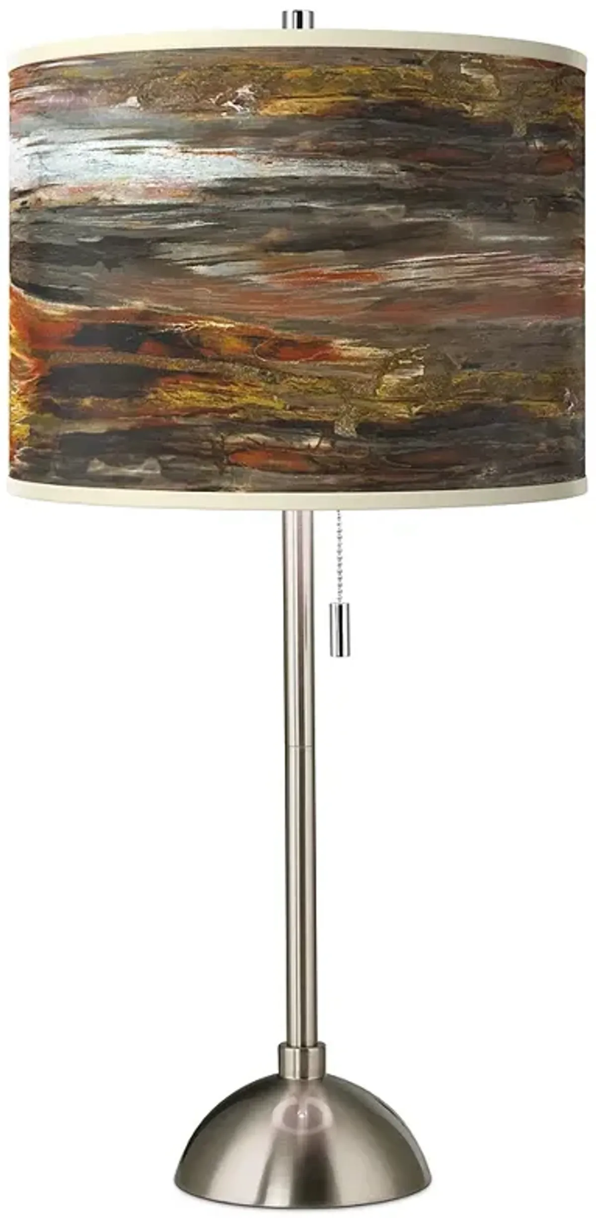 Embracing Change Giclee Brushed Nickel Table Lamp