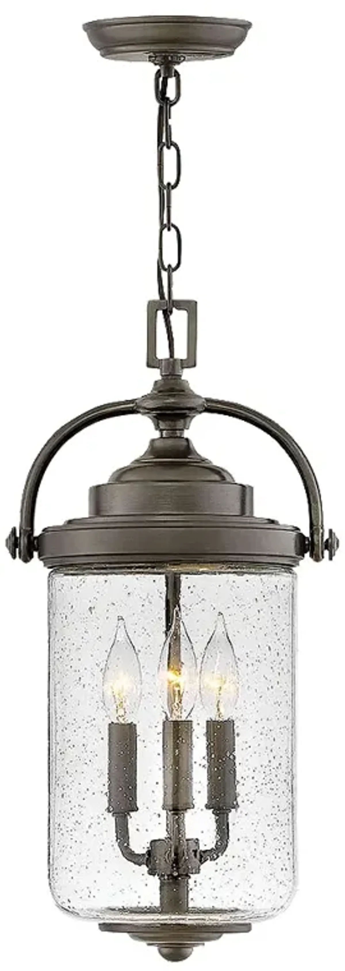 Outdoor Willoughby-Large Hanging Lantern-Oil Rubbed Bronze