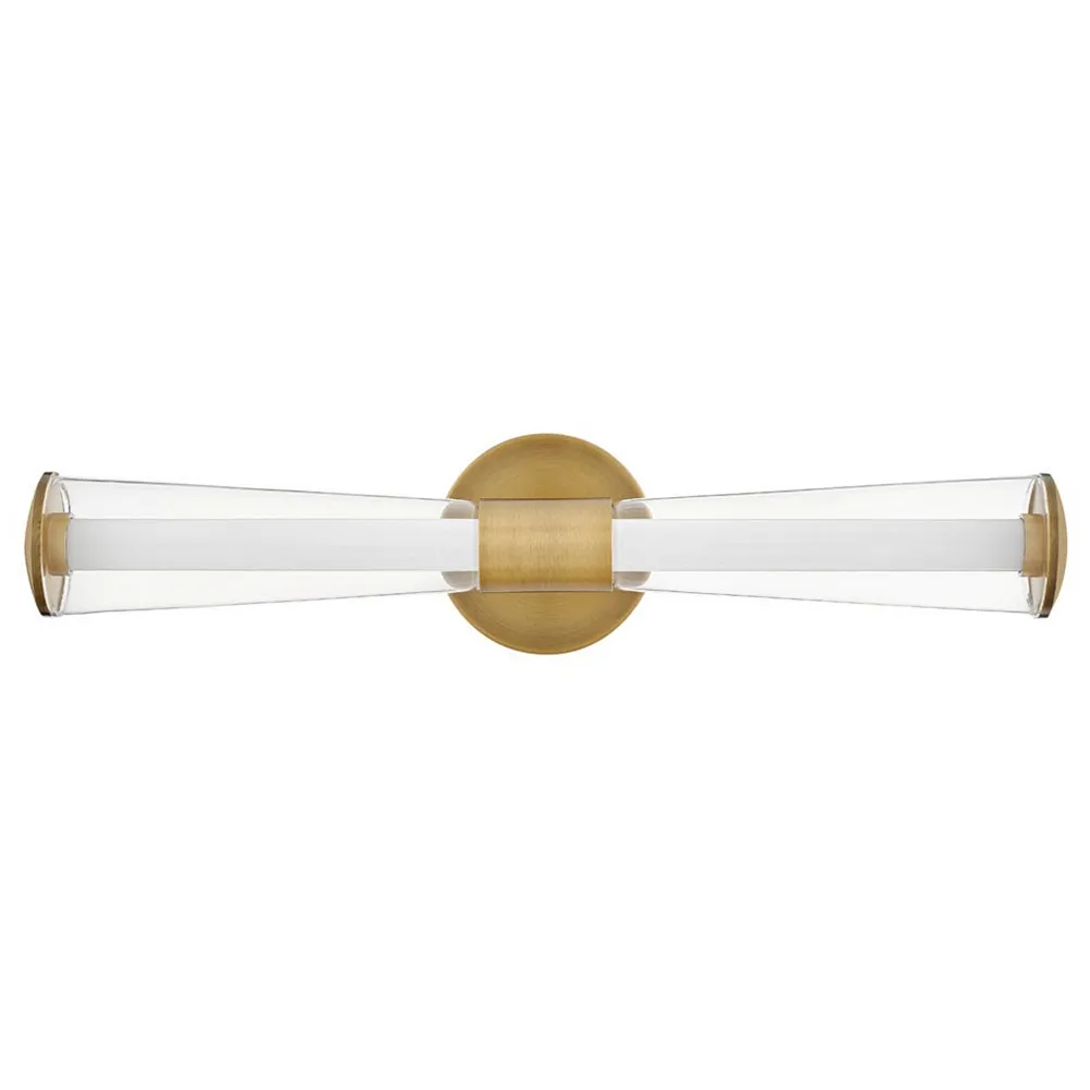 Hinkley - Bath Elin Medium LED Vanity- Lacquered Brass