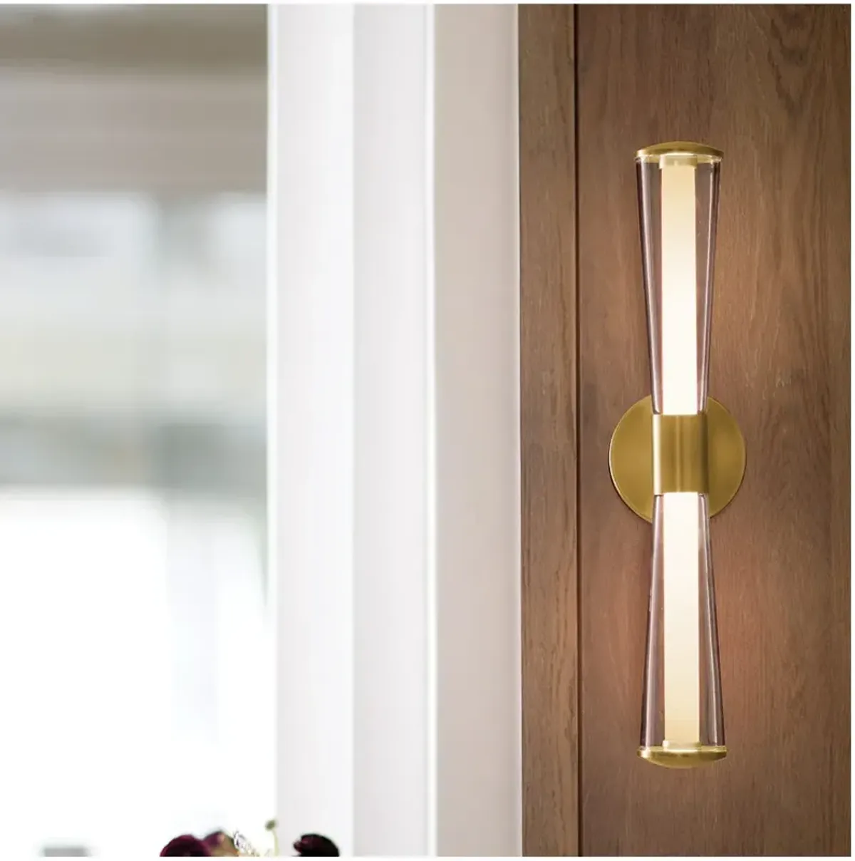 Hinkley - Bath Elin Medium LED Vanity- Lacquered Brass