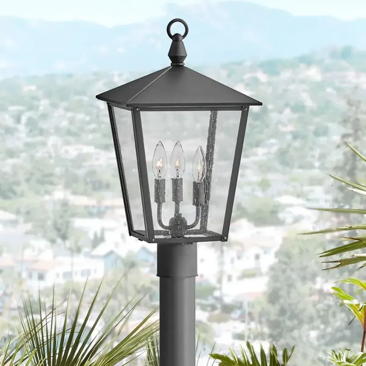 Hinkley Huntersfield 20 3/4" High Black Outdoor Post Light
