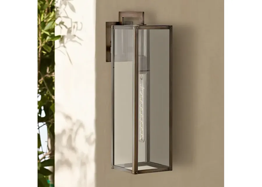 Hinkley Max 25" High Burnished Bronze Outdoor Wall Light