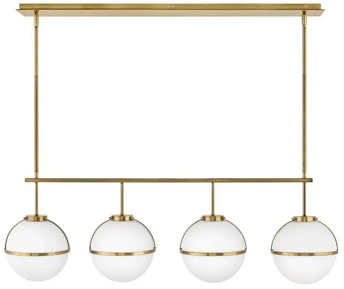 Hollis 42 1/4" Wide Brass Chandelier by Hinkley Lighting