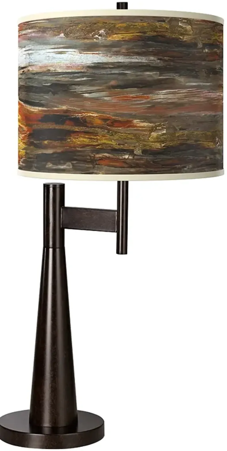 Embracing Change Giclee Novo Table Lamp