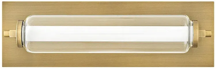 Hinkley Lucien  16 1/2" Wide LED Lacquered Brass Bath Vanity Light