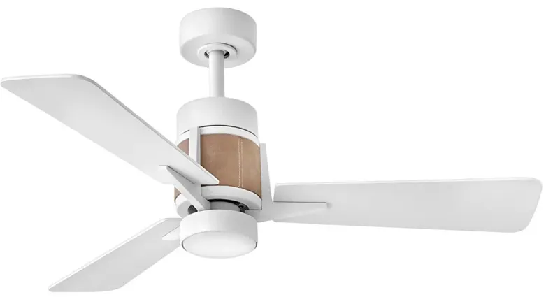 Hinkley Atticus 42" LED Smart Fan Matte White