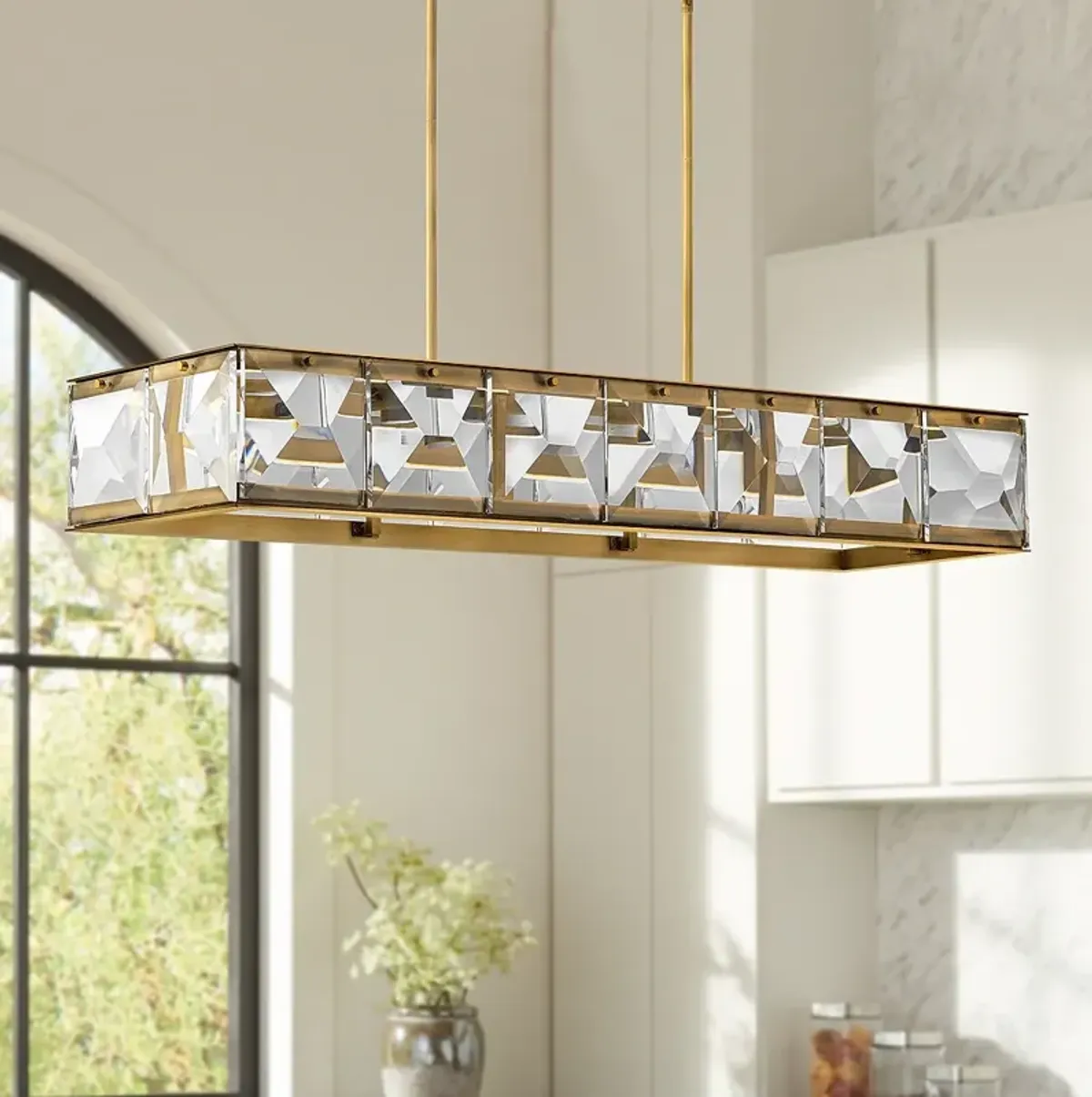 Jolie 45 1/4" Wide Brass Chandelier by Hinkley Lighting