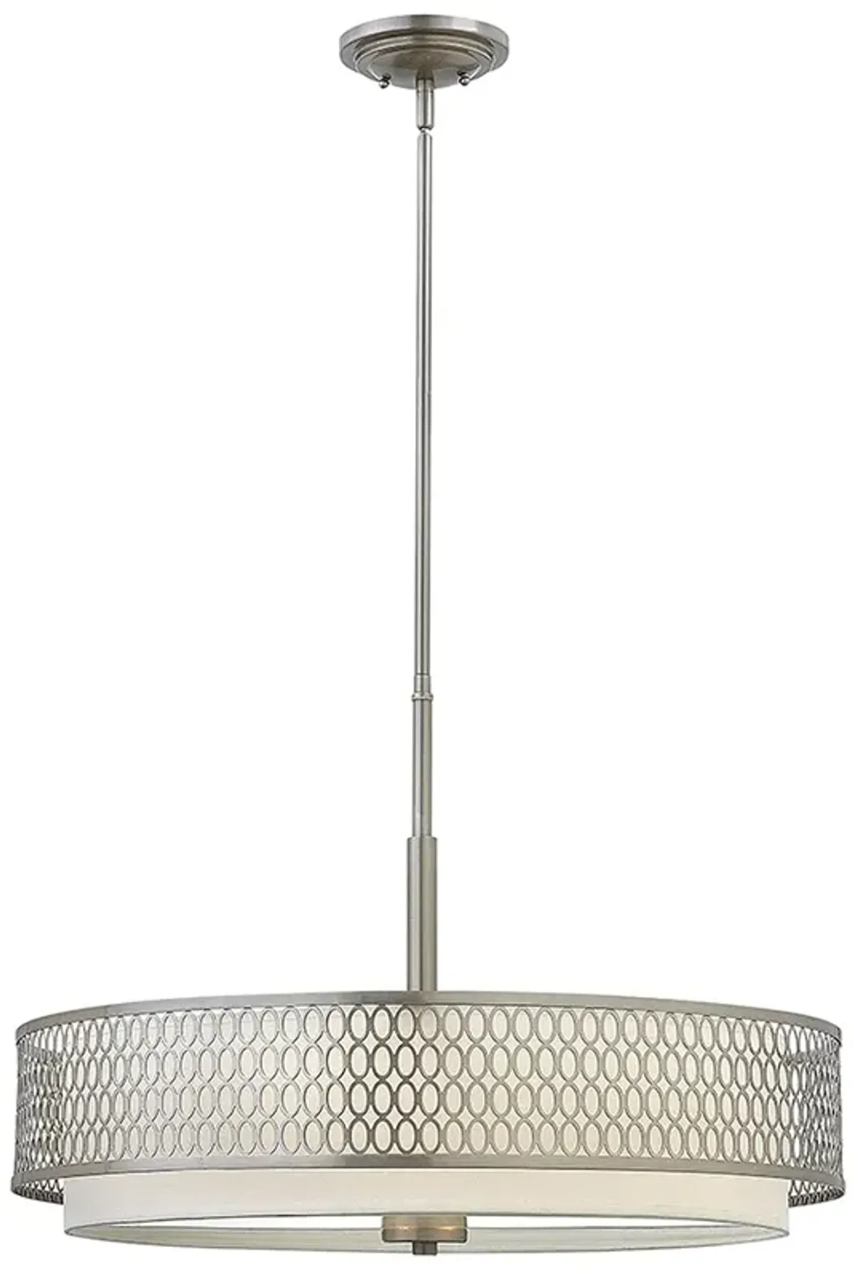 Jules 26" Wide Brushed Nickel Chandelier by Hinkley Lighting