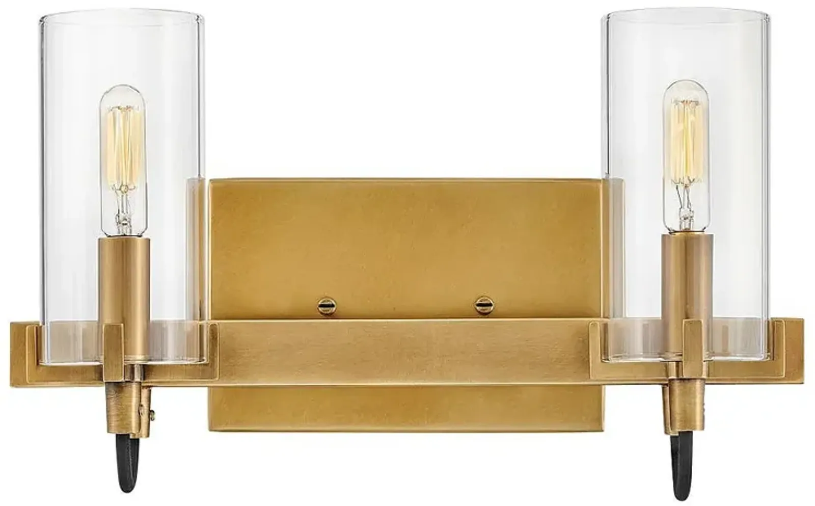 Hinkley - Bath Ryden Two Light Vanity- Heritage Brass