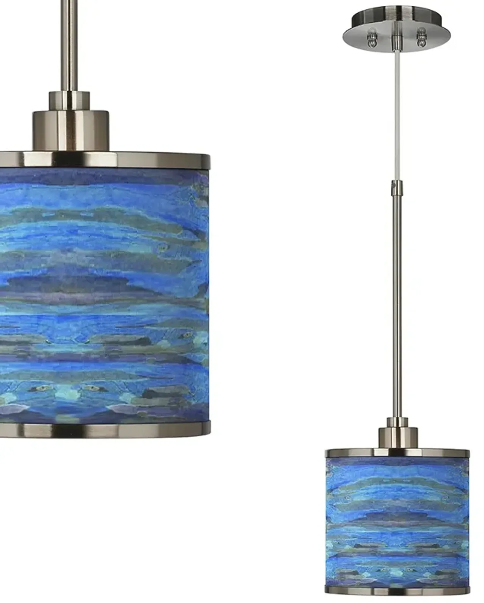 Oceanside Giclee Glow Mini Pendant Light