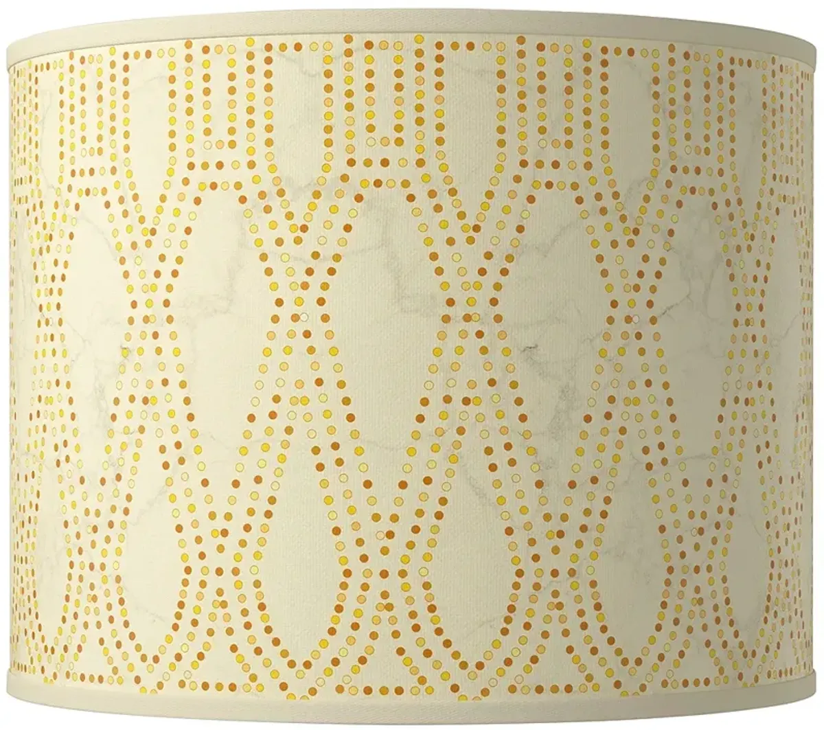 Roman Pebbles Giclee Round Drum Lamp Shade 14x14x11 (Spider)